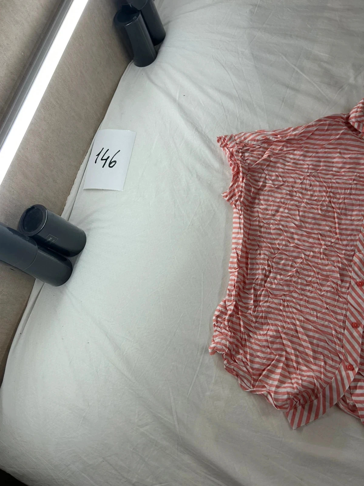 Blusa de rayas rosa y blanco esmara – photo 3
